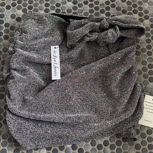 Gray and Pink Textured top